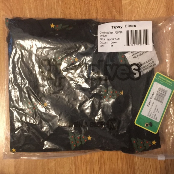 Never Opened Christmas Tree Leggings - Picture 2 of 4